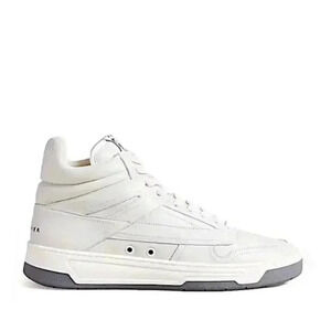 Ted Baker Leyroy White Leather Hi Top Sneakers Designer Trainers